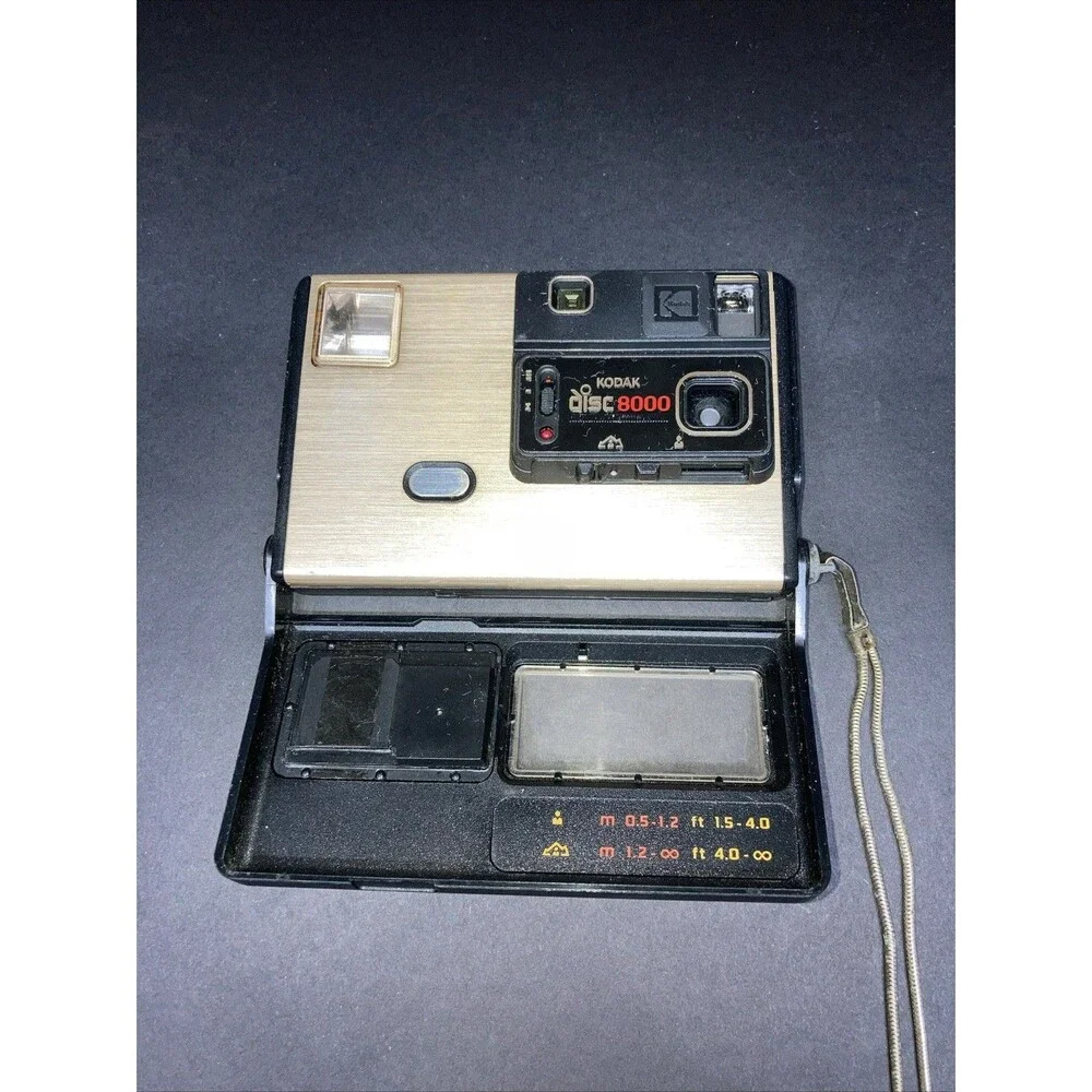 Rare 1980s Kodak disc 8000 Disc Film Camera PARTS UNIT